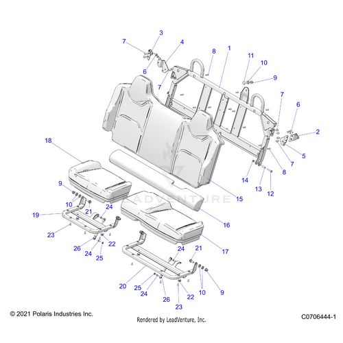 Kit Soffietto Universale OEM Polaris 2204108 - Per ATV E Motoslitte - Ricambio Originale - 2