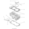 ENGINE: CYLINDER AND PISTON - 2015 POLARIS RZR XP 1000