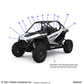 BODY: DECALS - 2022 POLARIS RZR PRO XP ULTIMATE EVAP