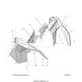 BODY: FRONT FENDER (2) - 2023 POLARIS RZR TURBO R 4 PREMIUM RIDE COMMAND