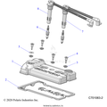 ENGINE: VALVE COVER SPARKPLUGS and WIRES - 2024 POLARIS RZR TRAIL S 1000 ULTIMATE