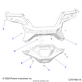 BODY: REAR BUMPER - 2024 POLARIS RZR PRO R 4 PREMIUM