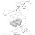 ENGINE: CYLINDER AND PISTON - 2025 POLARIS RZR XP 1000 PREMIUM