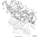 CHASSIS: MAIN FRAME AND SKID PLATES - 2021 POLARIS RZR TURBO S 4