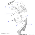 ENGINE: TURBO CHARGER MOUNTING - 2020 POLARIS RZR PRO XP