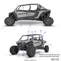 BODY: DECALS - 2026 POLARIS RZR XP S 4 1000 SPORT