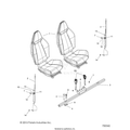 BODY: SEAT MOUNTING and BELTS - 2016 POLARIS RZR 570