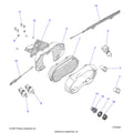 ELECTRICAL: DASH INSTRUMENTS AND CONTROLS - 2023 POLARIS RZR TURBO R 4 PREMIUM RIDE COMMAND