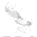 BODY: CENTER CONSOLE - 2025 POLARIS RZR XP 1000 PREMIUM