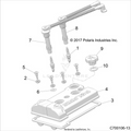 ENGINE: VALVE COVER - 2023 POLARIS RZR 900 TRAIL