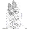 BODY: SEAT ASM. AND SLIDER FRONT - 2026 POLARIS RZR XP 4 1000 SPORT