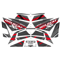 Arctic Cat Logo Decal - Rear by Arctic Cat