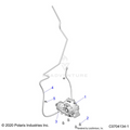 DRIVE TRAIN: FRONT GEARCASE MOUNTING - 2022 POLARIS RZR XP 4 1000 HIGH LIFTER