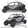 BODY: DECALS - 2024 POLARIS RZR PRO XP 4 SPORT