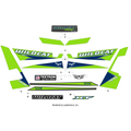 Door Decal - Lower Left - Green by Arctic Cat
