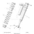 SUSPENSION: FRONT SHOCK MOUNTING DELUXE - 2022 POLARIS RZR PRO XP 4 SPORT EVAP