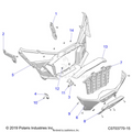 BODY: FRONT BUMPER - 2021 POLARIS RZR PRO XP SPORT ROCKFORD LE