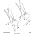 BODY: SEAT BELT MOUNTING 6 POINT - 2024 POLARIS RZR PRO R PREMIUM