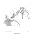 BODY: FRONT FENDER FLARES - 2023 POLARIS RZR TURBO R ULTIMATE