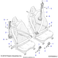 BODY: SEAT BELT MOUNTING REAR STANDARD - 2020 POLARIS RZR PRO XP 4
