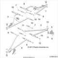 SUSPENSION: FRONT CONTROL ARMS - 2021 POLARIS RZR RS1 EPS