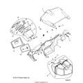 BODY: DASH AND GLOVEBOX - 2015 POLARIS RZR XP 4 1000