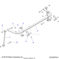 SUSPENSION: REAR STABILIZER BAR - 2021 POLARIS RZR PRO XP 4 SPORT CA