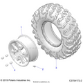 WHEELS: FRONT - 2020 POLARIS RZR PRO XP 4