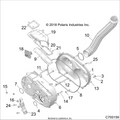 DRIVE TRAIN: CLUTCH COVER AND DUCTING - 2019 POLARIS RZR XP TURBO S