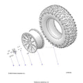 WHEELS: FRONT/REAR - 2025 POLARIS RZR PRO S 4 SPORT