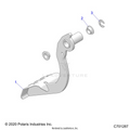 BRAKES: PEDAL - 2024 POLARIS RZR PRO XP PREMIUM