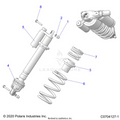 SUSPENSION: FRONT SHOCK MOUNTING - 2023 POLARIS RZR XP 4 1000 PREMIUM RIDE COMMAND