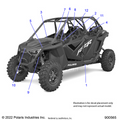 BODY: DECALS STANDARD - 2023 POLARIS RZR PRO XP 4 PREMIUM