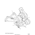 ENGINE: TURBO CHARGER - 2016 POLARIS RZR XP TURBO