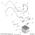 ELECTRICAL: BATTERY - 2020 POLARIS RZR TRAIL S 900