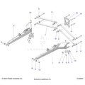SUSPENSION: REAR TRAILING ARMS AND MOUNTING - 2026 POLARIS RZR PRO XP SPORT