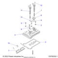 ENGINE: THROTTLE BODY AND VALVE COVER - 2021 POLARIS RZR PRO XP 4 PREMIUM CA