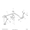 SUSPENSION: FRONT STABILIZER BAR - 2026 POLARIS RZR XP 1000 ULTIMATE