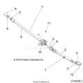 DRIVE TRAIN: FRONT PROP SHAFT - 2021 POLARIS RZR TRAIL S 1000 EPS