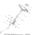 STEERING: UPPER - 2023 POLARIS RZR 200 EVAP