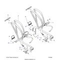 BODY: SEAT BELT MOUNTING FRONT 6 POINT - 2022 POLARIS RZR PRO XP 4 ULTIMATE ROCKFORD LE