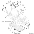 CHASSIS: MAIN FRAME AND SKID PLATES - 2018 POLARIS RZR RS1