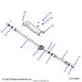 DRIVE TRAIN: FRONT PROP SHAFT - 2021 POLARIS RZR XP 1000