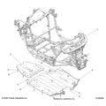 CHASSIS: MAIN FRAME AND SKID PLATES - 2026 POLARIS RZR PRO S ULTIMATE
