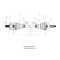 DRIVE TRAIN: FRONT HALF SHAFT - 2015 POLARIS RZR 570