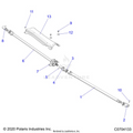 DRIVE TRAIN: PROP SHAFT - 2021 POLARIS RZR XP 4 1000