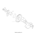Driven Gear Balance Shaft by Arctic Cat