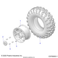 WHEELS: FRONT - 2021 POLARIS RZR S 4 1000