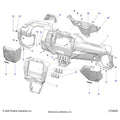 BODY: DASH LOWER - 2026 POLARIS RZR PRO R 4 ULTIMATE
