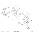 SUSPENSION: FRONT STABILIZER BAR - 2023 POLARIS RZR PRO XP SPORT